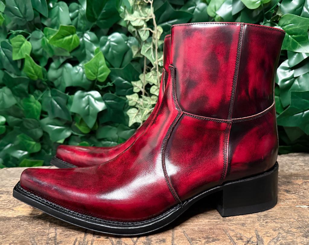 supergave volledig leren laarzen van Sendra maat 44