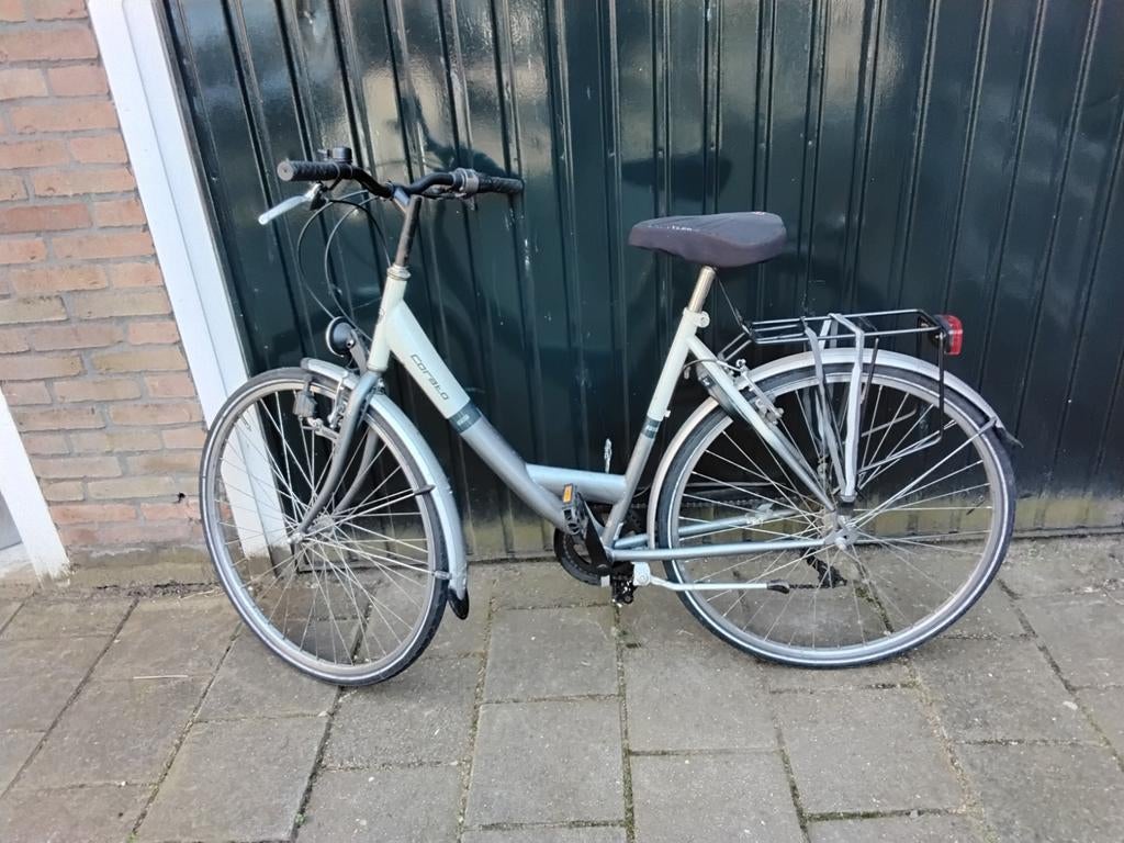 Corallo Ranger 6S Damesfiets - Gebruikt, Gebruikt, Velgrem, Versnellingen, 50 tot 53 cm