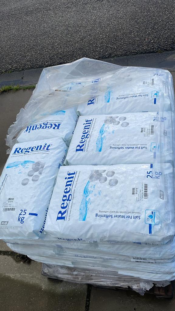 Regenit onthardingszout zouttabletten zout waterontharder, Witgoed en Apparatuur, Waterontharders, Nieuw, Waterontharder met zout