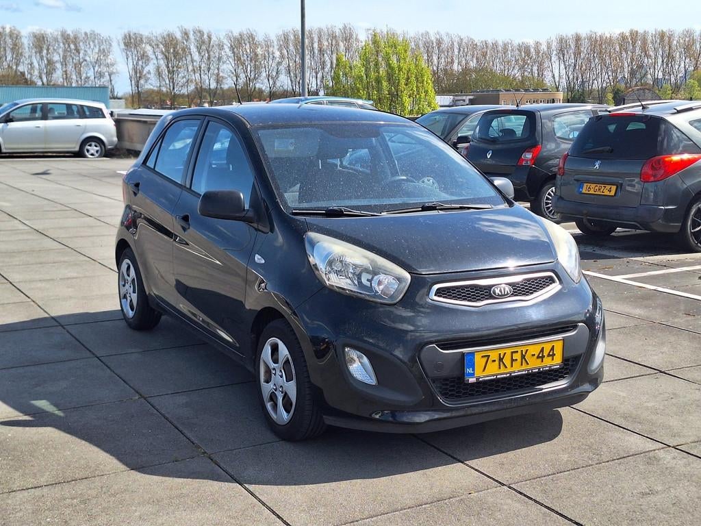 Kia Picanto €3950-1.0 CVVT ISG Apk 12/2026 Airco Nap 5drs, Voorwielaandrijving, Euro 5, Stof, Gebruikt