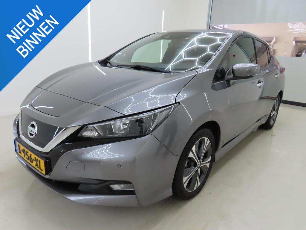NISSAN LEAF N-CONNECTA 40 KWH (90% SOH) I AUTOMAAT I NAVIGAT, Stof, Gebruikt, Huisgarantie, Origineel Nederlands
