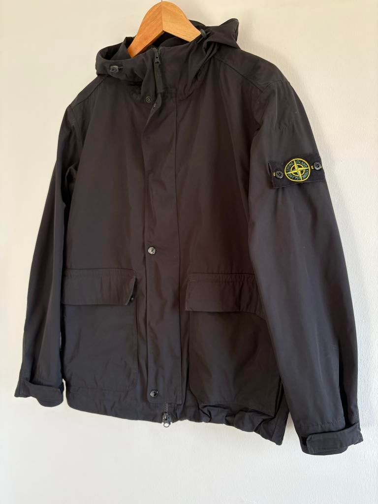 Stone Island jas maat S, Ophalen of Verzenden, Zo goed als nieuw, Maat 46 (S) of kleiner, Zwart