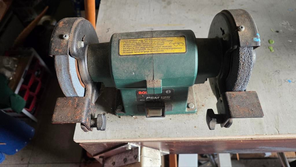 Slijp machine, Ophalen, Gebruikt, Minder dan 700 watt, Werkbankslijpmachine