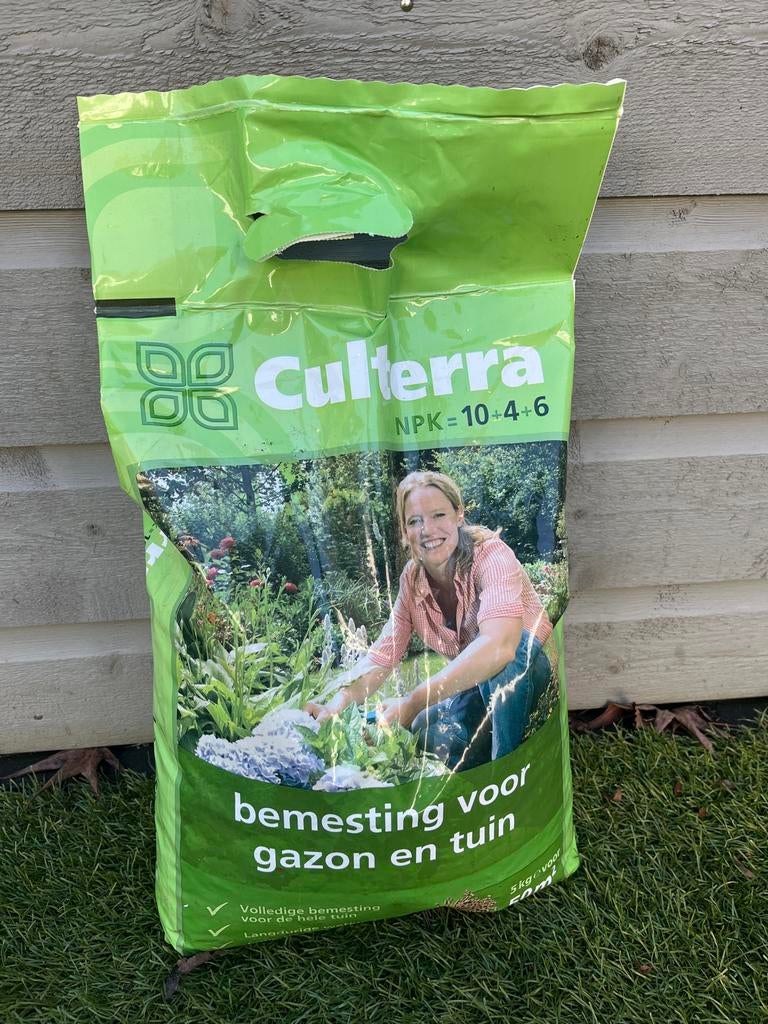 Culterra Bemesting - Gazon en Tuin - 5kg, Tuin en Terras, Ophalen of Verzenden, Mest