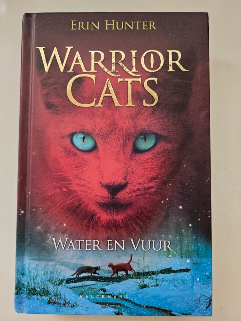 Warrior Cats, Water en Vuur, Erin Hunter,  serie1 deel 2 ,,, Ophalen of Verzenden, Zo goed als nieuw, Erin Hunter