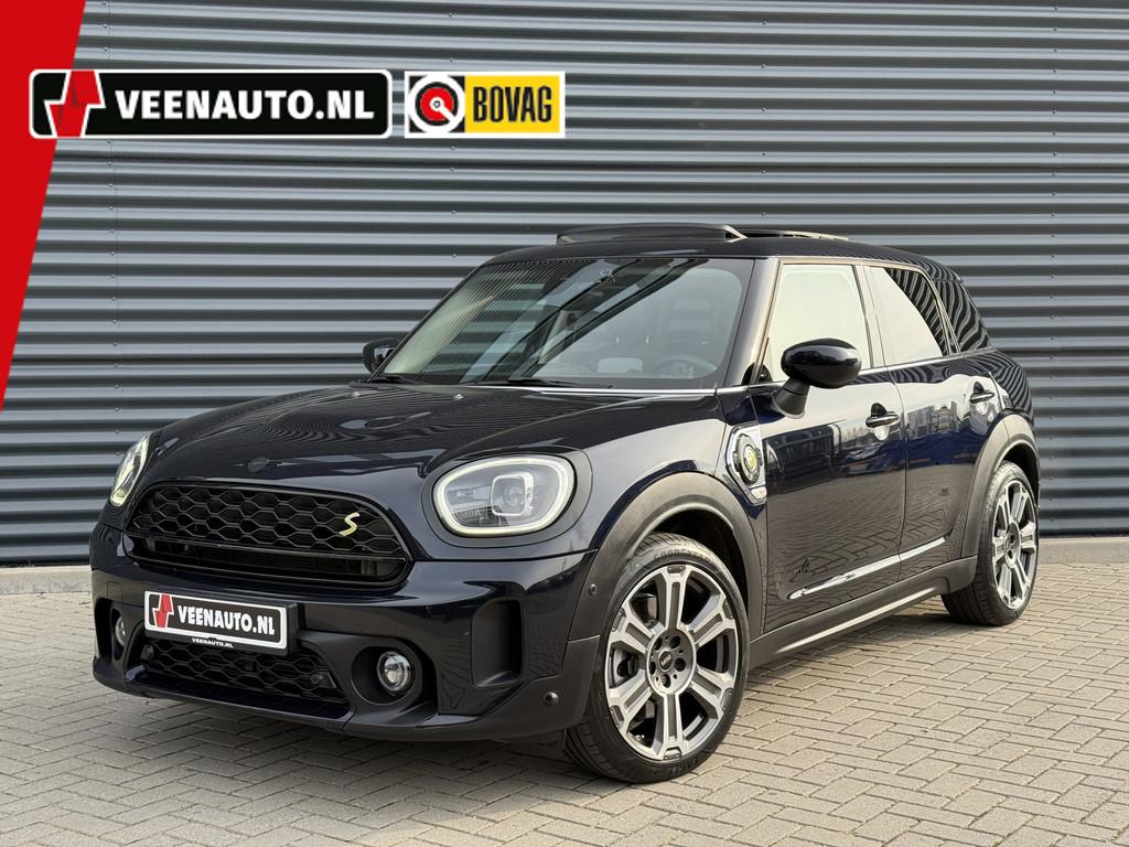 MINI Countryman 2.0 Cooper SE ALL4 Pano/Leder/H&K/Camera/ele, Automaat, Gebruikt, Zwart, Countryman
