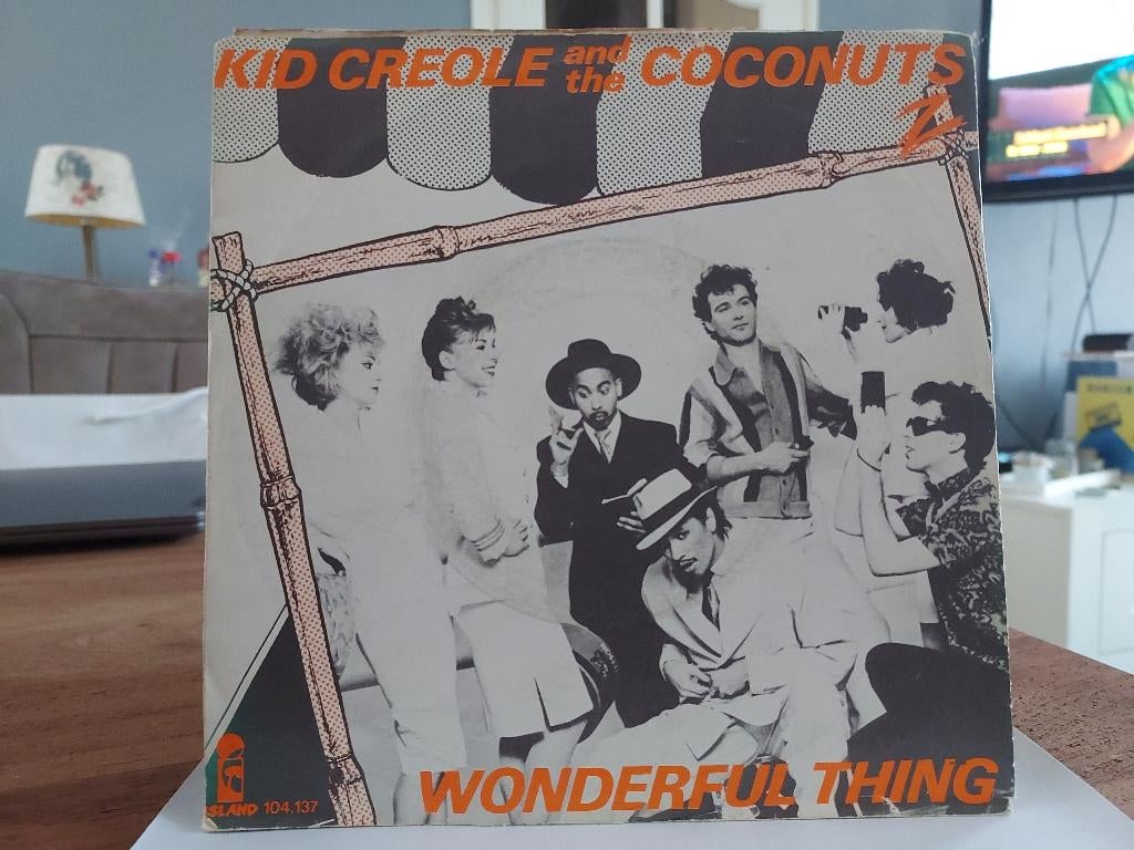 7" Single Kid Creole And The Coconuts - Wonderful Thing / Ta, Gebruikt, 7 inch, Single, Ophalen of Verzenden