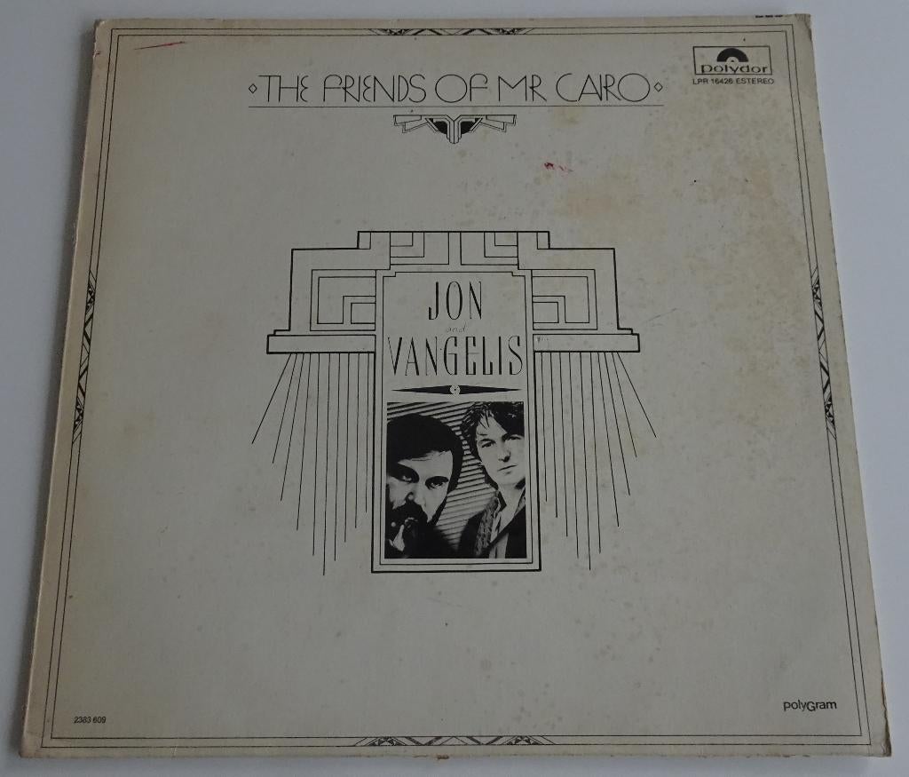 Jon & Vangelis - The Friends Of Mr. Cairo 12'' Rock Vinyl, Ophalen, Zo goed als nieuw, 12 inch, Poprock
