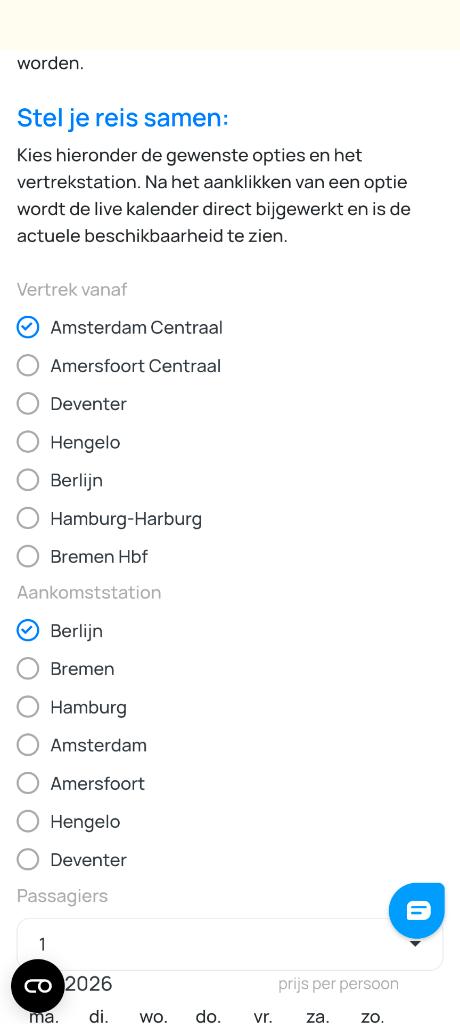 2 Retour Treinkaartjes – naar Berlijn, Hamburg of Bremen, Tickets en Kaartjes, Twee personen, Trein, Buitenland, Met bestemming of datum