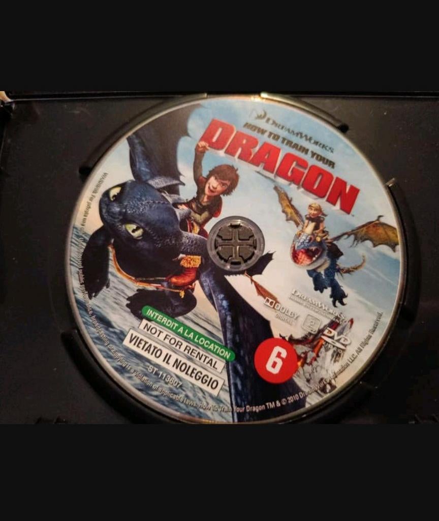 Hoe tem je een draak / Dragons / DVD Tekenfilm, Ophalen