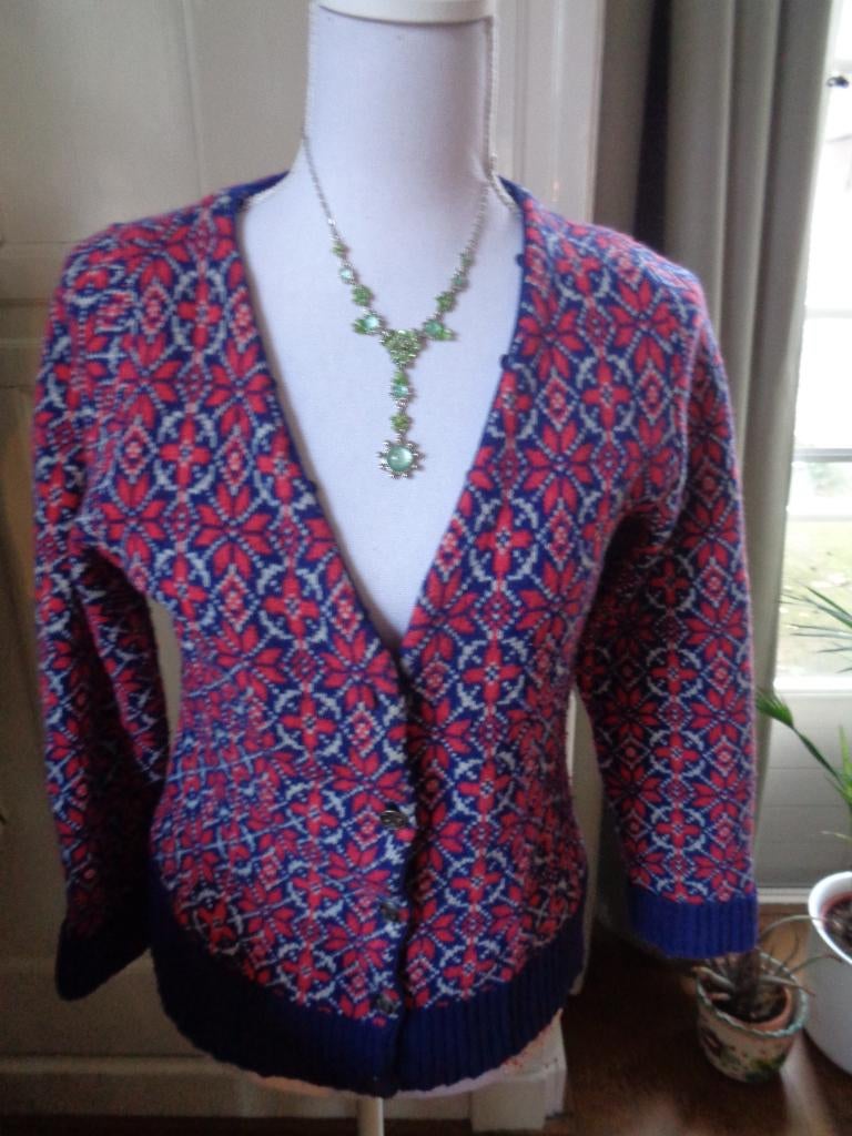 KING LOUIE lambswool vestje:mt M, Maat 38/40 (M), Ophalen of Verzenden, Zo goed als nieuw, King Louie