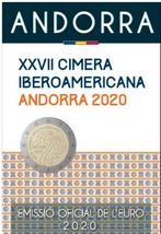 Speciale 2 Euro munt ANDORRA 2020 "Iberoamericana"., Ophalen of Verzenden, Overige landen, 2 euro