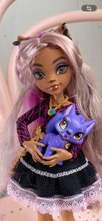 Monster High Clawdeen Wolf, Ophalen of Verzenden, Zo goed als nieuw, Pop