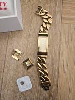 Goudkleurig miss sixty dames horloge, Ophalen of Verzenden, Staal, Overige merken