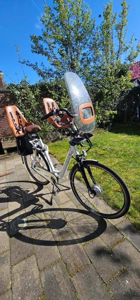 Sparta Amazon 4 Life elektrische moederfiets, Ophalen, 2 zitjes, Sparta, Buggydrager