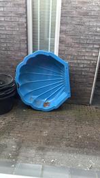 Dubbele zandbak / zwembad schelp, Kinderen en Baby's, Speelgoed | Buiten | Zandbakken, Ophalen of Verzenden, Gebruikt