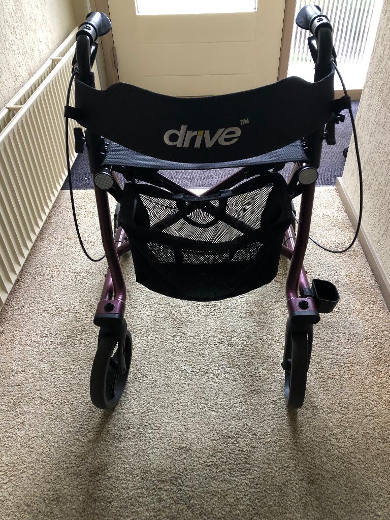 Rollator Torro Drive 7 kg, Ophalen, Lichtgewicht, Gebruikt