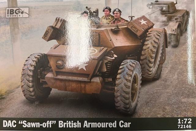 Coelianmodels, IBG 72146, Daimler "Sawn-off", 1/72, € 19,99, Hobby en Vrije tijd, Modelbouw | Auto's en Voertuigen, Nieuw, Tank