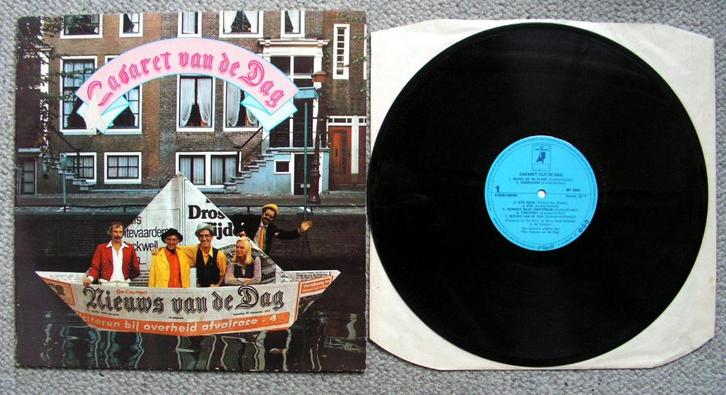 Cabaret Van De Dag – Nieuws Van De Dag 14 nrs LP 1975 ZGAN, Cd's en Dvd's, Vinyl | Nederlandstalig, Zo goed als nieuw, Overige genres