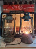 Stormlampen op stroom mancave vitrage landelijkestijl, Ophalen of Verzenden, Zo goed als nieuw, Lichtbak of (neon) lamp