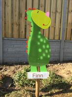 Geboortebord huren Dinosaurus  Draakje jongen meisje, Ophalen, Zo goed als nieuw, Geboortebord