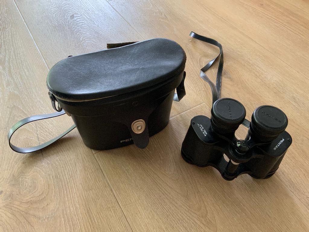 Pentax 8x30 field 7.5o model No. 591, Ophalen of Verzenden, Gebruikt, 8 tot 12x, Met hoes of tas