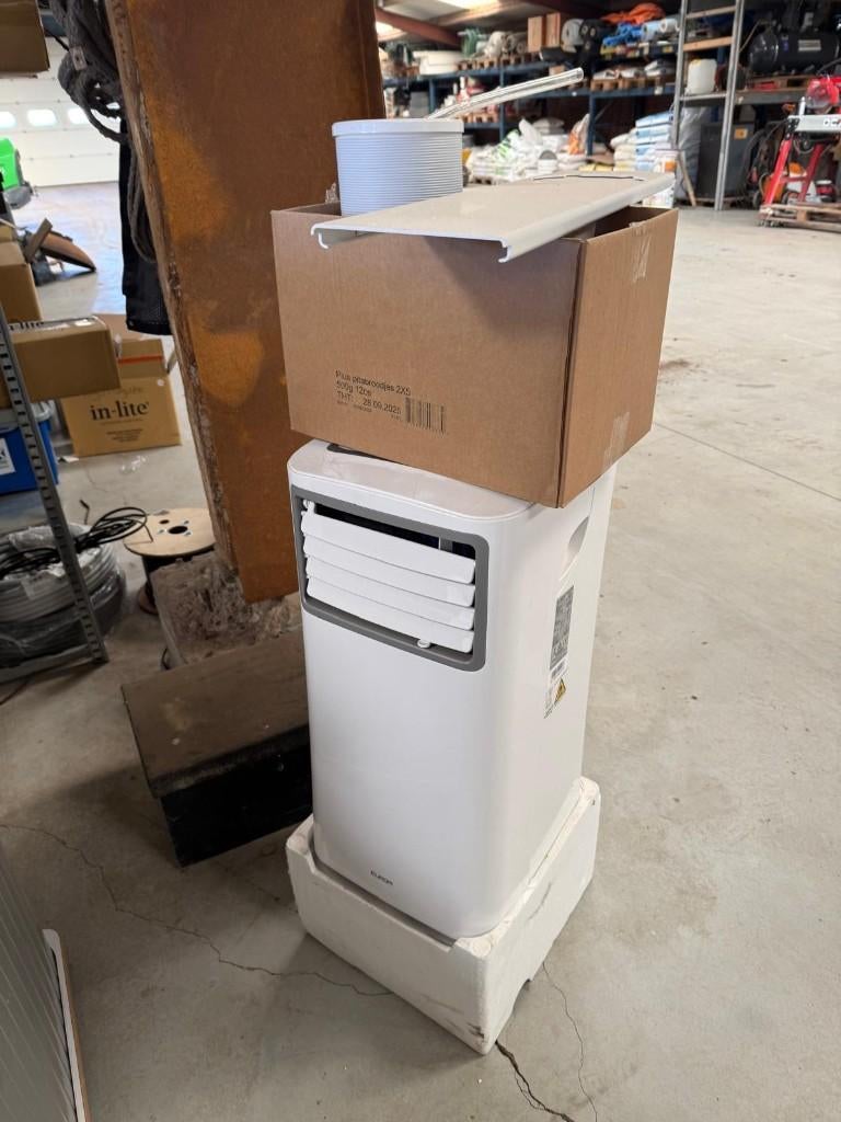 Mobiele airco Eurom Polar 90, Ophalen, Nieuw, 3 snelheden of meer, Afstandsbediening
