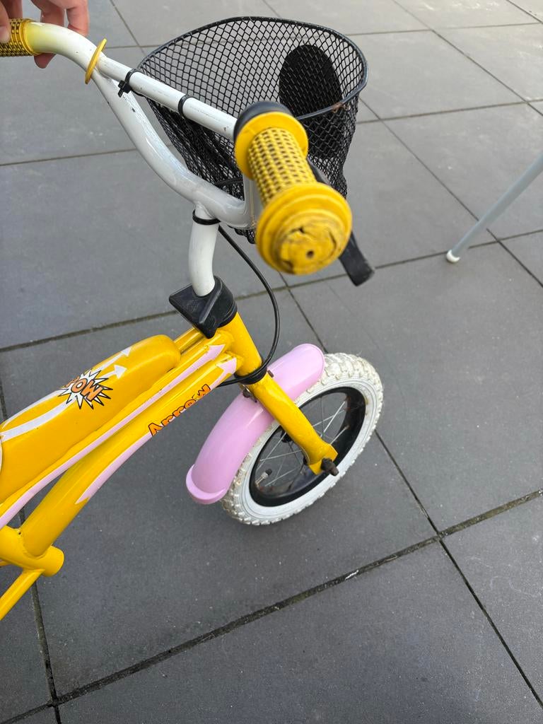 Gele loopfiets, Ophalen, Gebruikt, Loopfiets