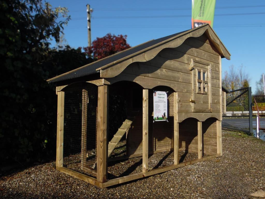 Kippenhok Oldenzaal | Sterk hok, groot verblijf, Ophalen of Verzenden, Nieuw, Kippenhok of Kippenren