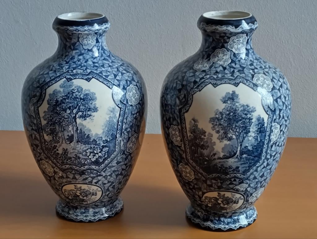 Villeroy en Boch Flamand vazen, Antiek en Kunst, Ophalen of Verzenden