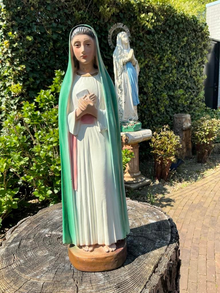 Mooi Italiaans Mariabeeld ❤️ O.L.V. van Openbaring, Antiek en Kunst, Antiek | Religie, Ophalen of Verzenden