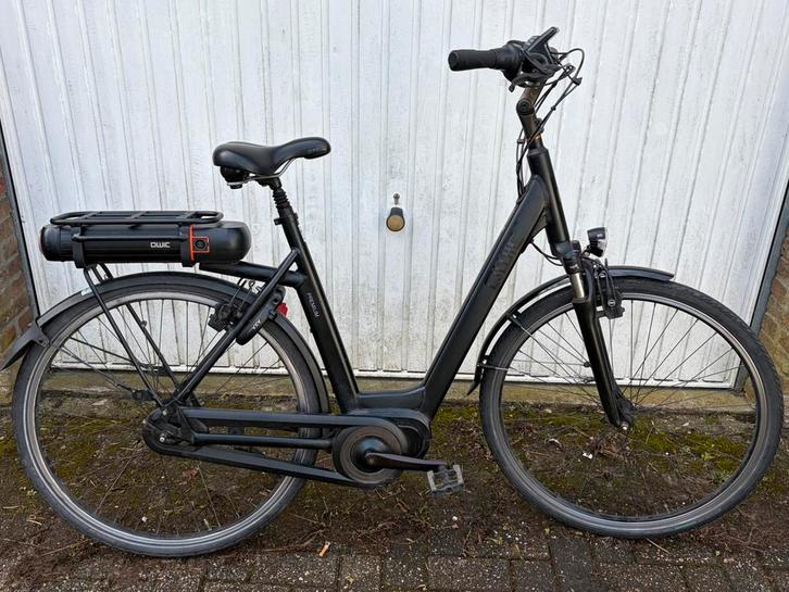QWIC Bafang middenmotor fiets -Elektrische dames fiets- 61CM, Fietsen en Brommers, Elektrische fietsen, Zo goed als nieuw, 59 cm of meer