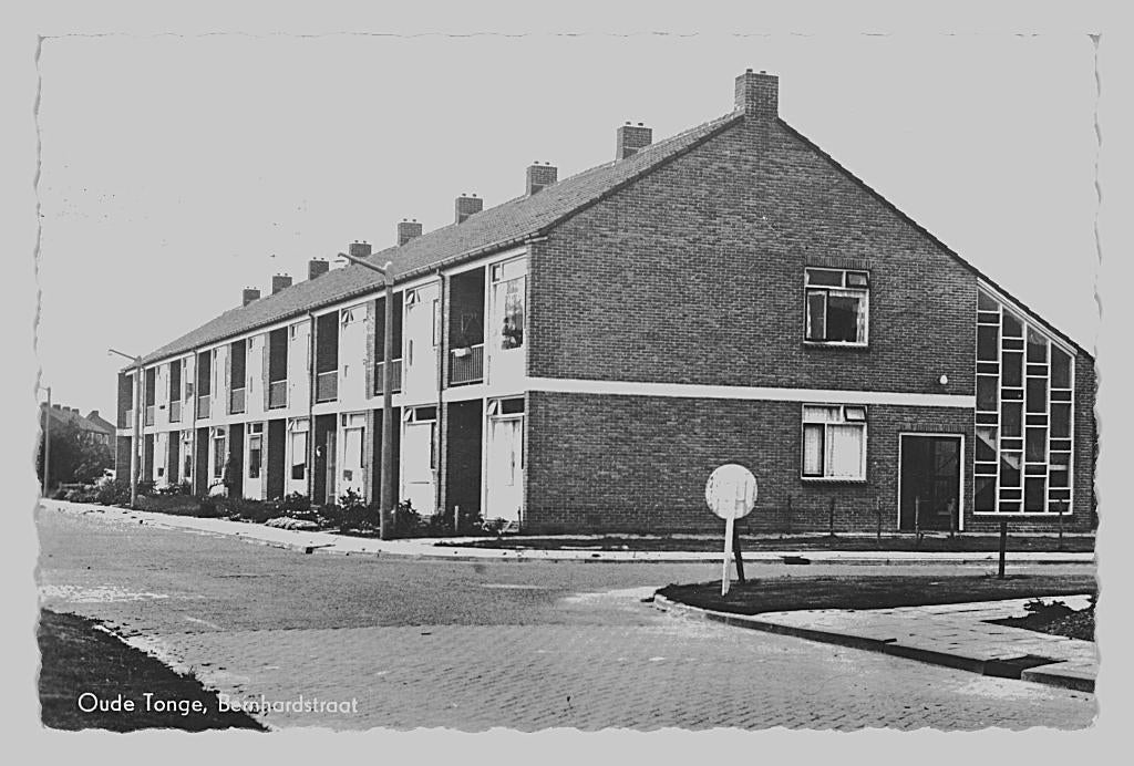 983599 Oude Tonge 1967 ZH Bernhardstraat  Zegel Deltawerken
