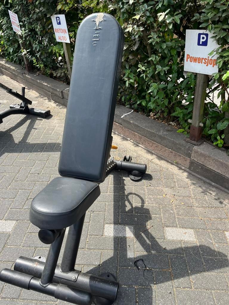 Matrix verstelbare bank adjustable bench, Sport en Fitness, Fitnessmaterialen, Ophalen, Gebruikt, Matrix, Bank