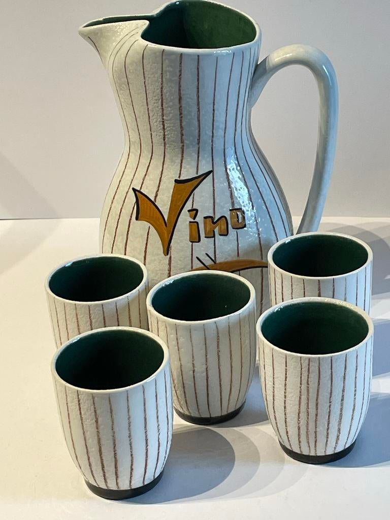 Vintage sangria set, Ophalen of Verzenden