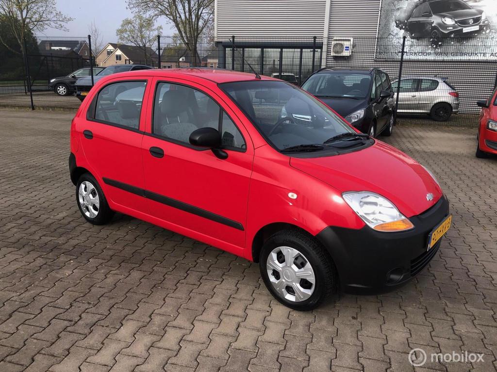 Chevrolet Matiz 0.8 Pure 1eig ..63.361 Km N.a.p Nw apk, Auto's, Voorwielaandrijving, Stof, Gebruikt, Zwart