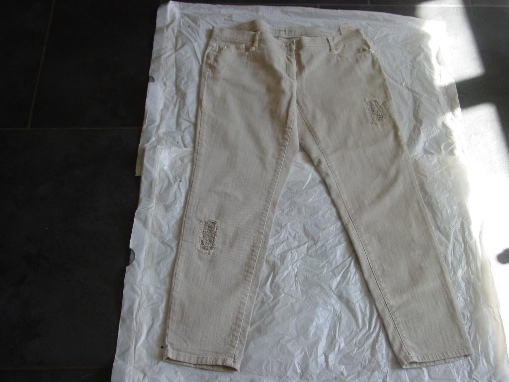 LEUKE broek , NIEUW maat 42 , merk Cakes and Kisses met GRAT, Beige, Maat 42/44 (L), Nieuw, Ophalen of Verzenden