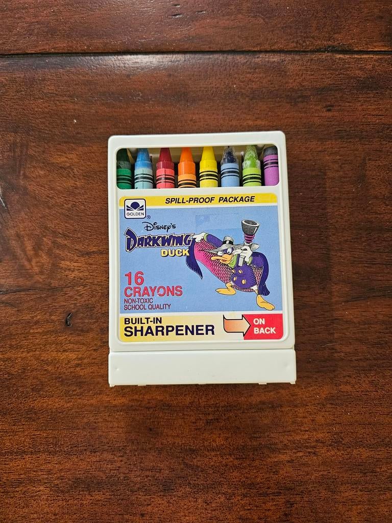 Disney's darkwing duck 16 crayons, Ophalen of Verzenden, Zo goed als nieuw