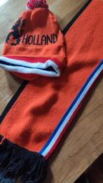 Sjaal en muts oranje, Ophalen, Zo goed als nieuw, Overige maten, Muts