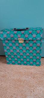 Platenkoffer vintage, Ophalen of Verzenden, Huis en Inrichting