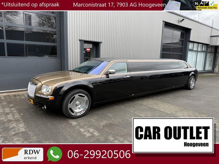 Chrysler 300C 3.5 V6 Stretch Limousine 120 Custom UNIEK! met, Auto's, Chrysler, Bedrijf, Te koop, 300C, ABS, Achteruitrijcamera