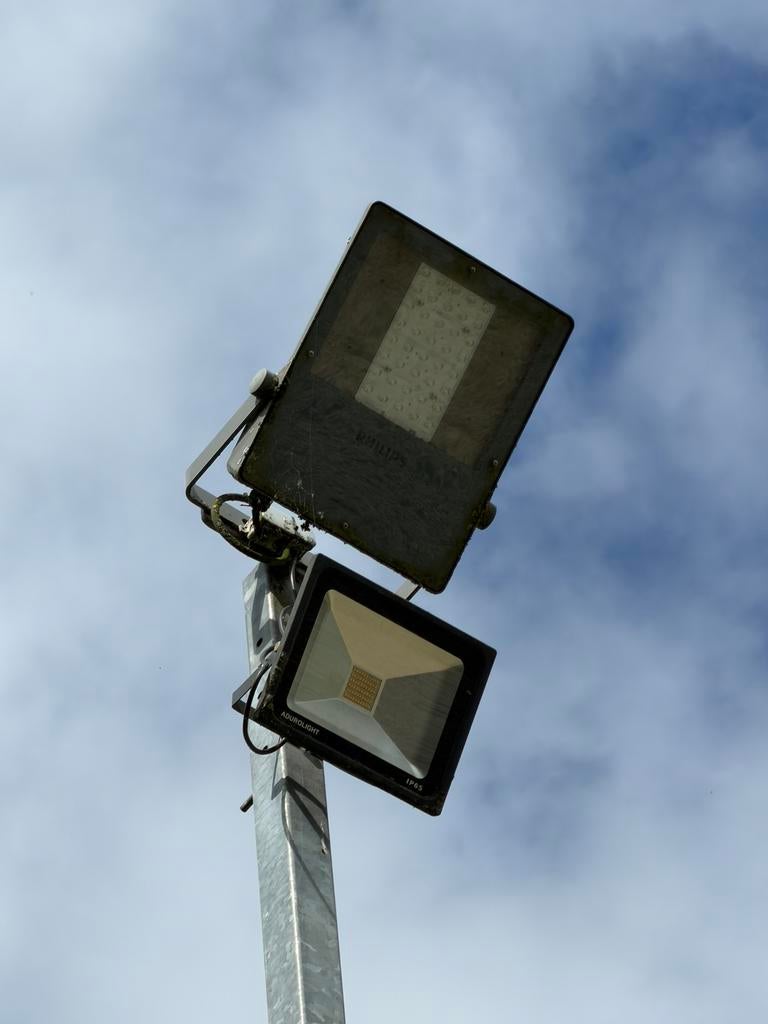 Led lantaarn palen buitenbak, Dieren en Toebehoren, Ophalen, Gebruikt