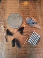 Percussie muziekinstrumenten set trommel drum handpiano, Muziek en Instrumenten, Percussie, Ophalen of Verzenden, Gebruikt