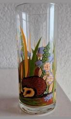 Glas met Egel opdruk, Ophalen of Verzenden, Zo goed als nieuw, Frisdrankglas