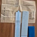 Hemmi P281 rekenlineaal met instructies., Ophalen of Verzenden