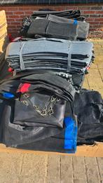 Partij TRAMPOLINE zeil, uitvalbeveiliging, verenbeschermhoes, Ophalen of Verzenden, Nieuw, 15 m² of meer, Zeil