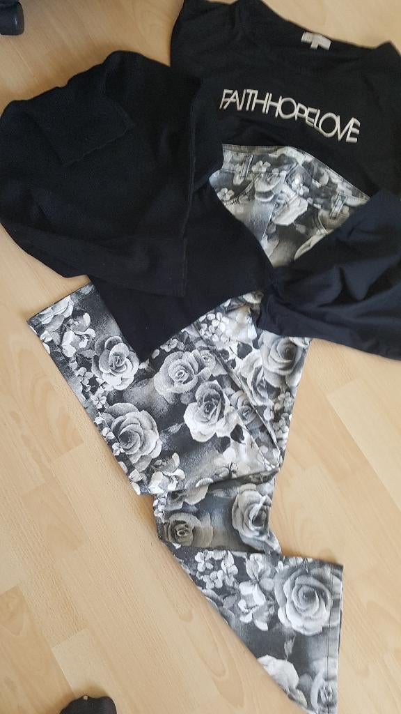 Doos vol dames merk kleding, Ophalen, Zo goed als nieuw, Maat 38/40 (M)
