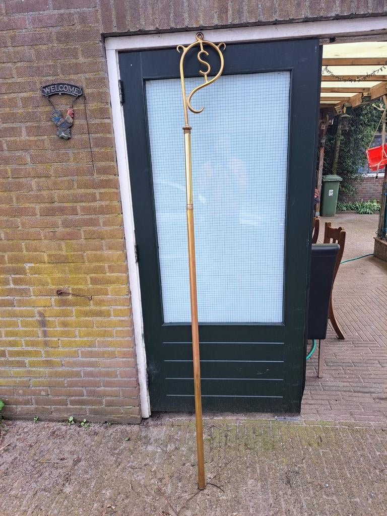 Staf voor sinterklaas, Ophalen