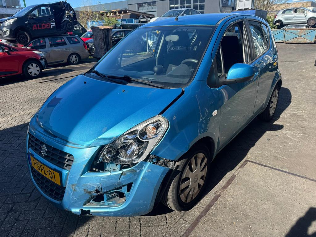 Suzuki Splash 1.2 Comfort, Auto's, Suzuki, 4 cilinders, Blauw, Origineel Nederlands, 200 kg
