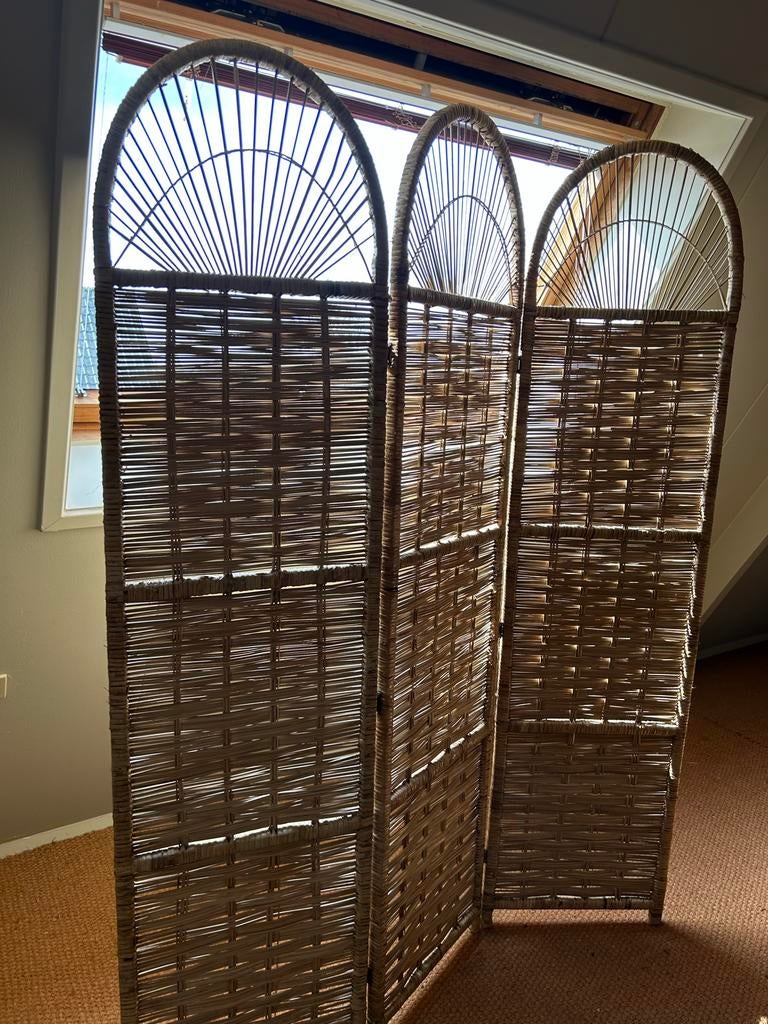 Rotan kamerscherm van riet, Ophalen, Gebruikt